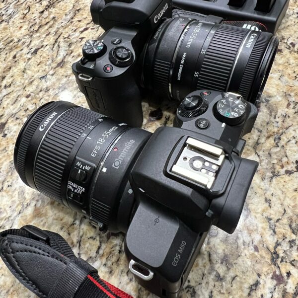 Purchase Canon EOS M50 Mark II 24.1MP Touchscreen LCD Mirrorless Camera Complete set