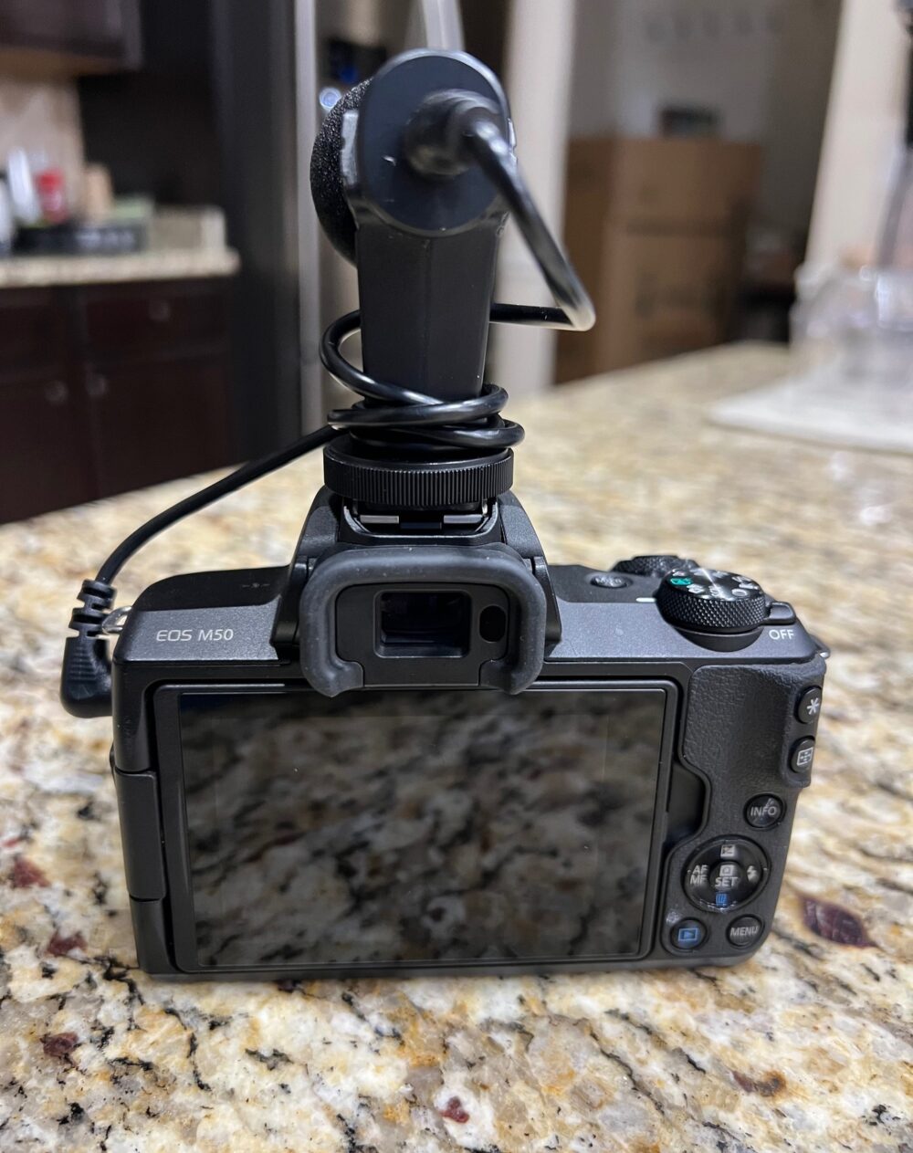 Buy Canon EOS M50 Mark II 24.1MP Touchscreen LCD Mirrorless Camera with neck strap at Apple Mac Man