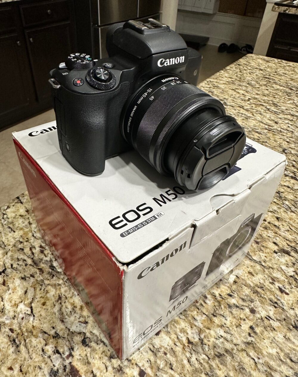 Buy Canon EOS M50 Mark II 24.1MP Mirrorless Camera online at Affordable Price