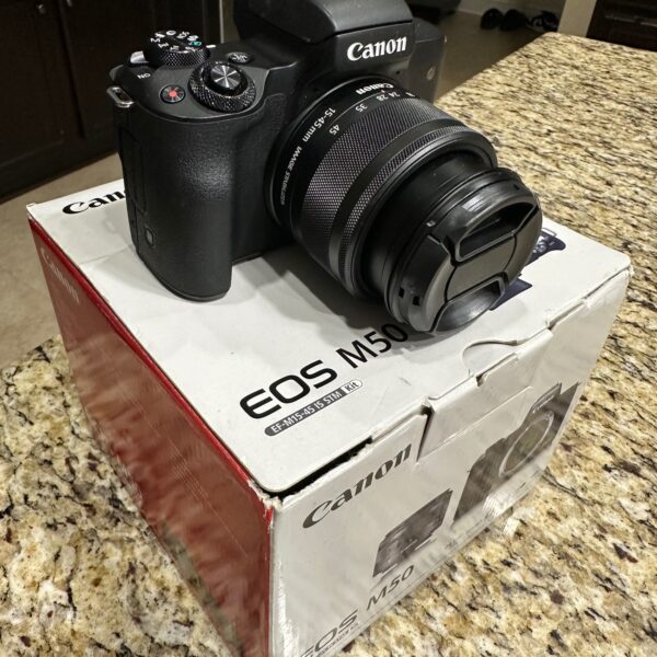 Buy Canon EOS M50 Mark II 24.1MP Mirrorless Camera online at Affordable Price