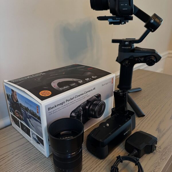 Buy Blackmagic Pocket 4K Cinema Camera Plus accessories online At Affordable Price | Apple Mac Man