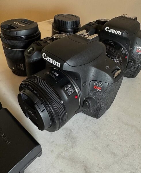 Shop For Canon EOS Rebel T7i 24.2 MP Digital SLR Camera with Student Discount | Apple Mac Man